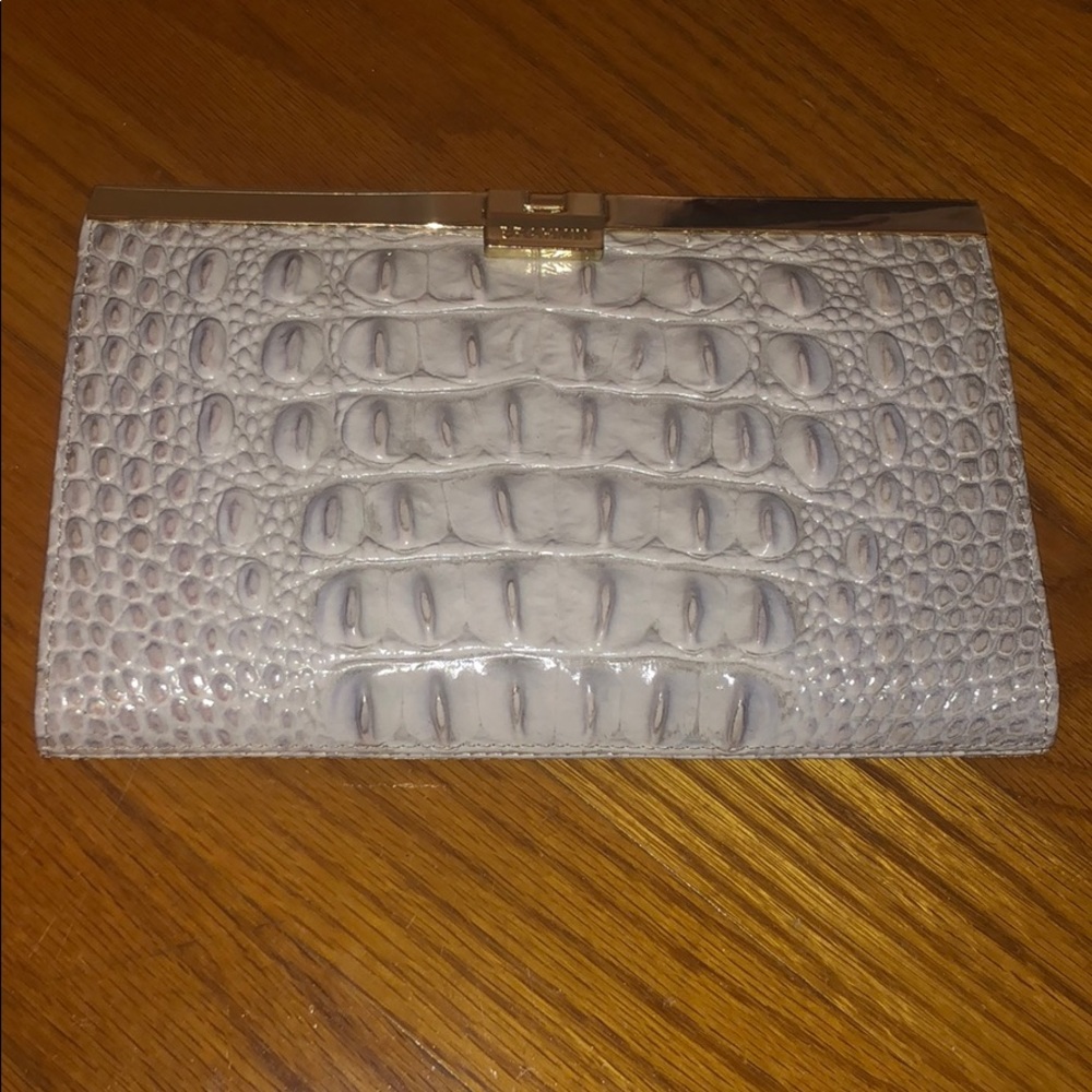 Brand new without tags Brahmin clutch